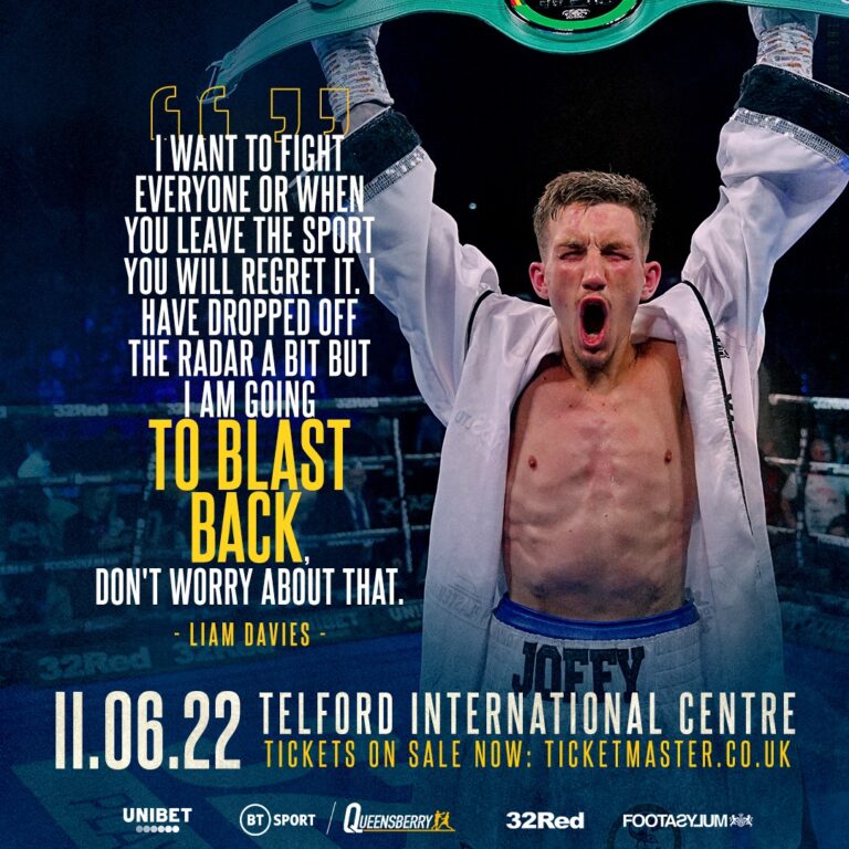 DAVIES STILL ABLE TO FIGHT CAIN