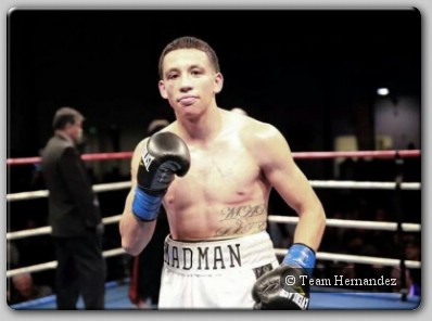 Marcos Hernandez Unbeaten Super Welter Prospect Marcos Hernandez In Ring Tonight