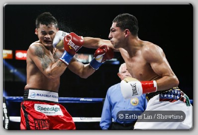 Marcos Maidana Josesito Lopez Fight Maidana Outslugs Lopez In Thriller, Lara, Charlo Victorious