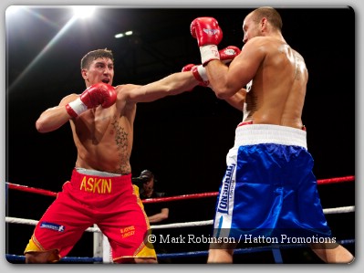 Matty Askin Matty Askin Moves Closer To Jon Lewis Dickinson Rematch