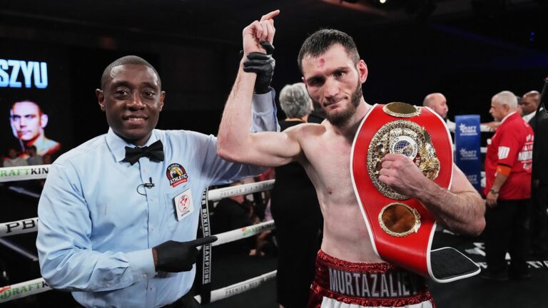 MURTAZALIEV STOPS TSZYU IN THREE, RETAINS TITLE