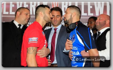 Nathan Cleverly Tony Bellew Cleverly, Bellew Fan The Flames Of Animosity At Press Conference