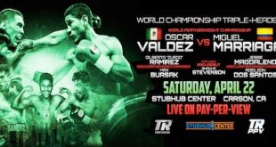 Oscar Valdez Vs Miguel Marriaga