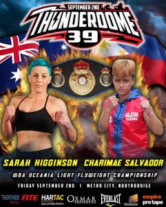 The Oceania region will have a female title on the line this weekend â€“ World Boxing Association