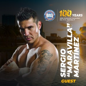 â€œMaravillaâ€ Martinez confirmed his participation in the WBA Centennial Convention â€“ World Boxing Association