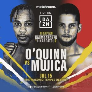 Carlos Mujica vs. Jaâ€™Rico Oâ€™Quinn in DetroitÂ  â€“ World Boxing Association