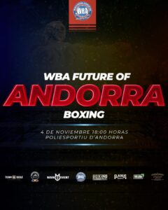 WBA Future arrives in Andorra â€“ World Boxing Association