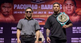 WATCH: Pacquiao-Barrios Press Conference, Quotes