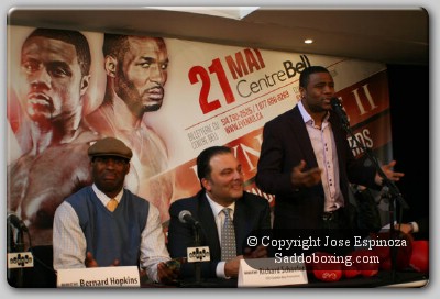 PascalvsHopkin11 Boxing Audio: Pascal vs. Hopkins Montreal Press Conference