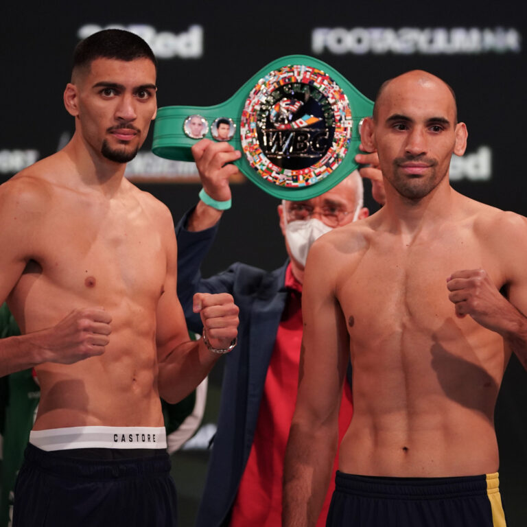 COPPER BOX 16 JULY WEIGH-IN RESULTS & PHOTOS