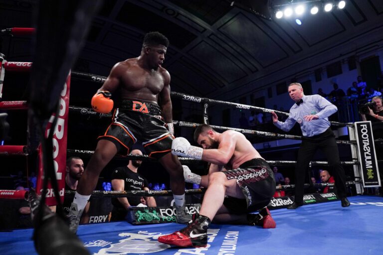 ADELEYE CONTINUES HEAVYWEIGHT CHARGE | Frank Warren