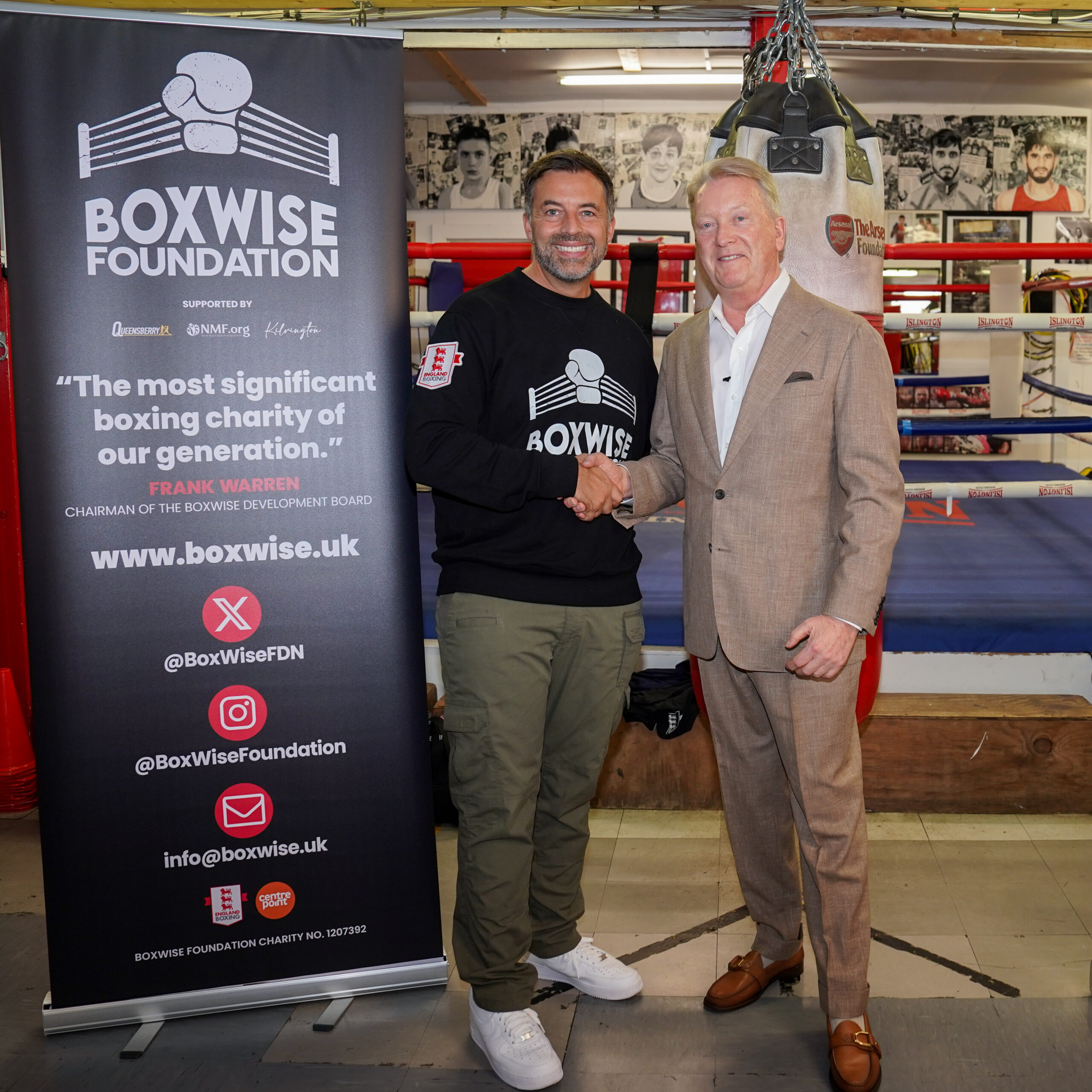 QUEENSBERRY TO COMMIT Â£1 MILLION TO BOXWISE, THE UKâ€™S â€˜MOST SIGNIFICANT BOXING CHARITYâ€™