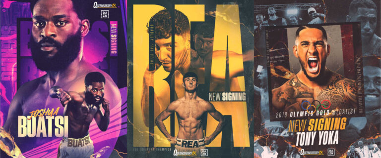 Queensberry Announce a Triple Signing