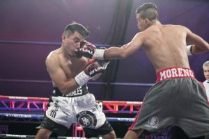 Randy Moreno Daniel Perales 300x200 Brock Upsets Blanco To Take NABA USA Lightweight Title