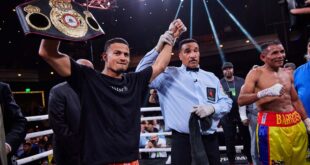 "Rolly" Romero Captures 140-pound Title, Stops Ismael Barroso
