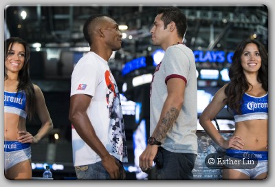 Sakio Bika and Marco Antonio Periban