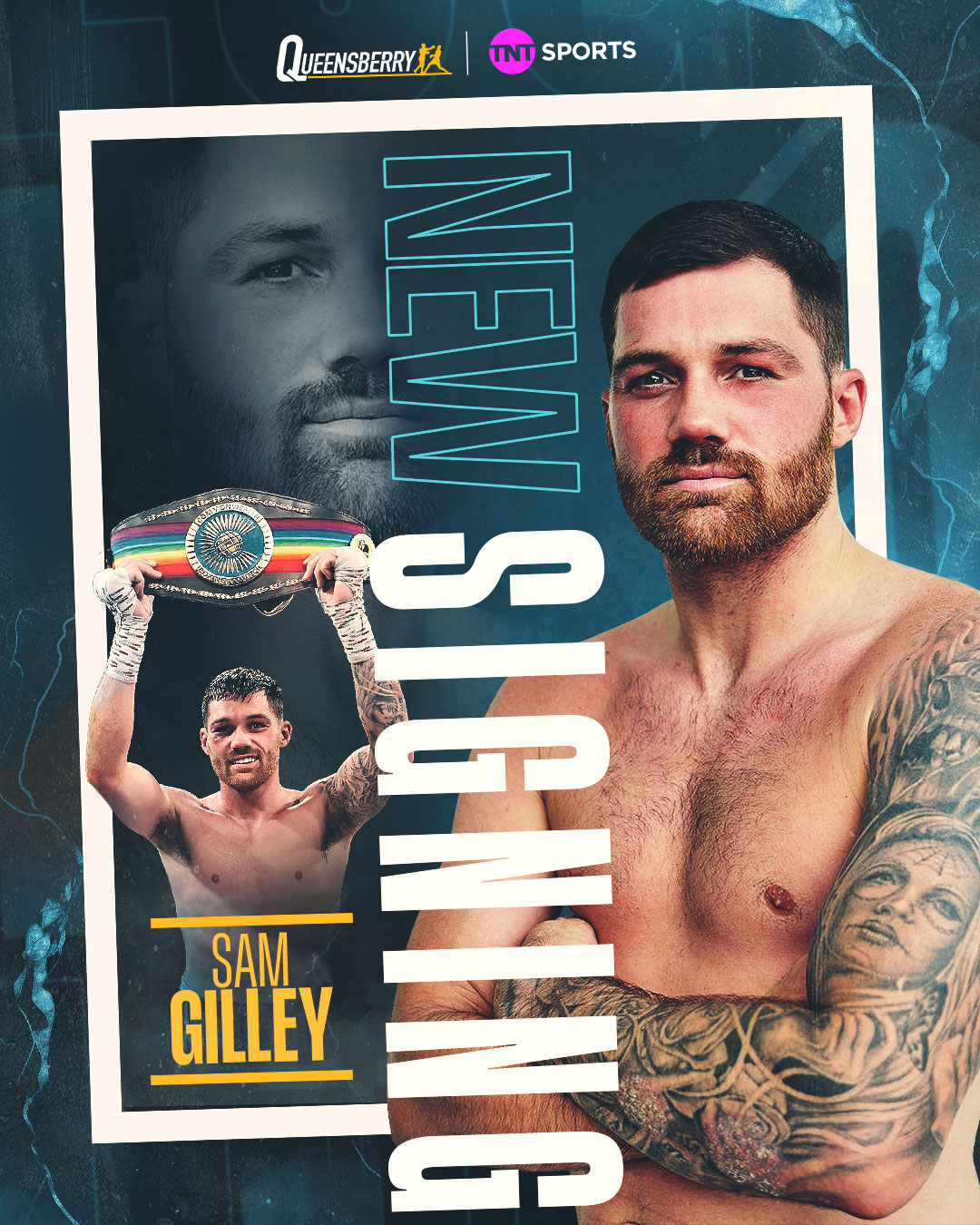 GILLEY JOINS THE QUEENSBERRY PACK