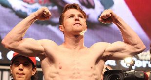 Saul Canelo Alvarez at Weigh In