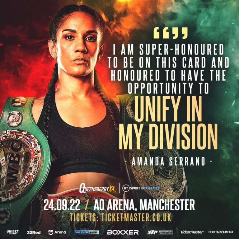 SERRANO REAPS TITLE BONUS | Frank Warren