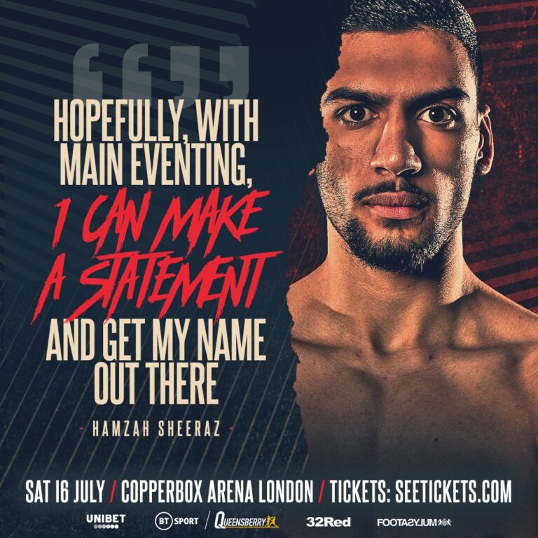 HAMZAH THE HEADLINER | Frank Warren