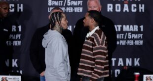 Tank and Roach Exchange Verbal Barbs At Final Press Conference