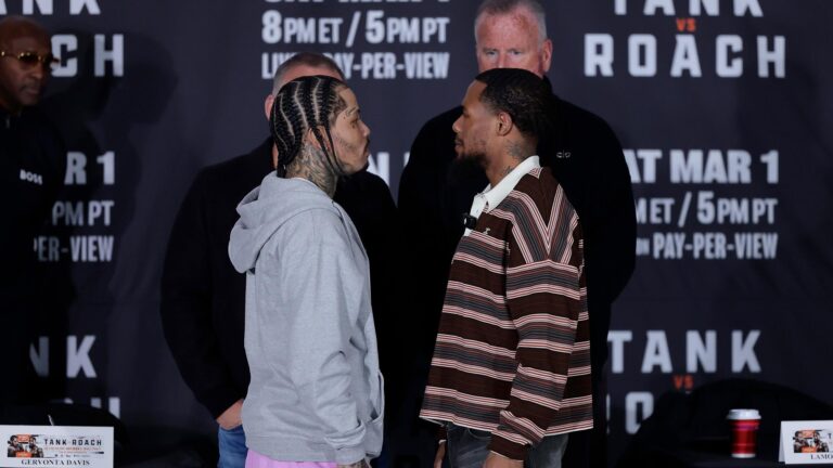 Tank and Roach Exchange Verbal Barbs At Final Press Conference