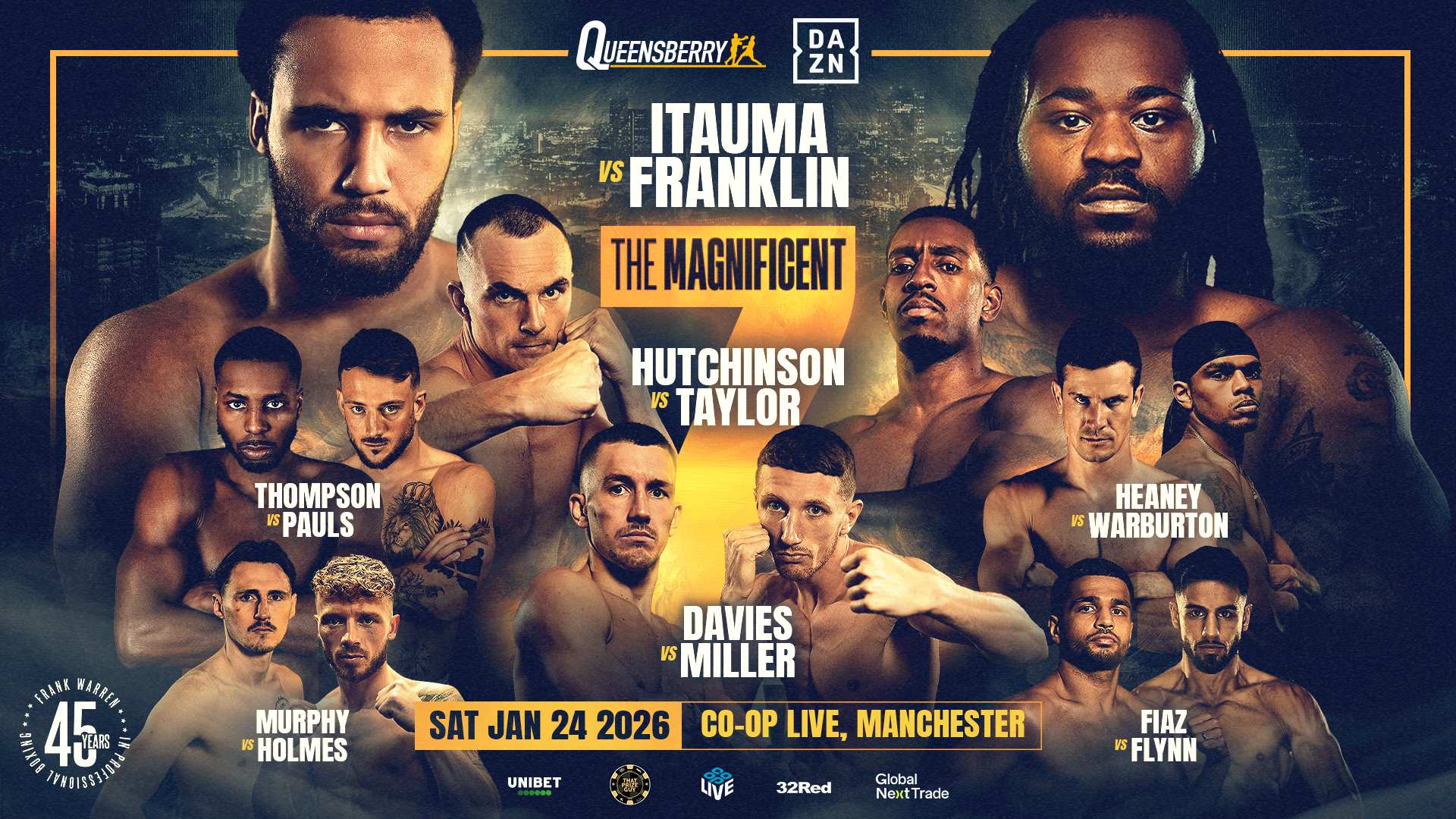 Frank Warren Celebrates 45 Years as a Promoter