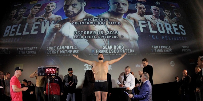 Haye Backs Flores To Dethrone WBC Cruiser Champ Bellew