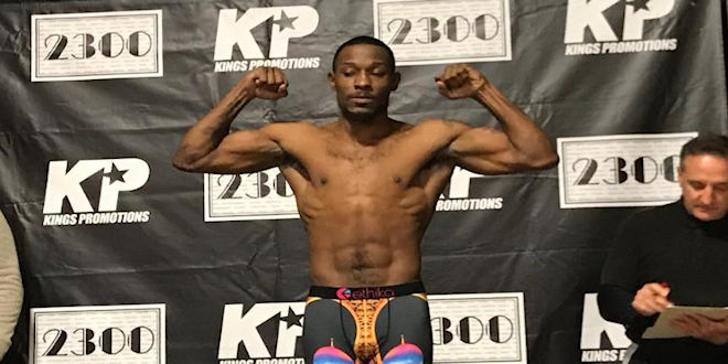 Light Middle Tyrone Brunson Stops Manny Woods In Philadelphia