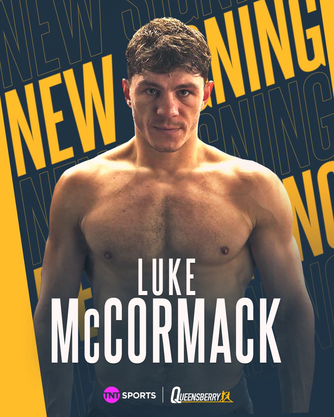 MCCORMACK JOINS THE QUEENSBERRY RANKS