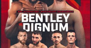 MIDDLEWEIGHT CRACKER BOOKED FOR MAY 11