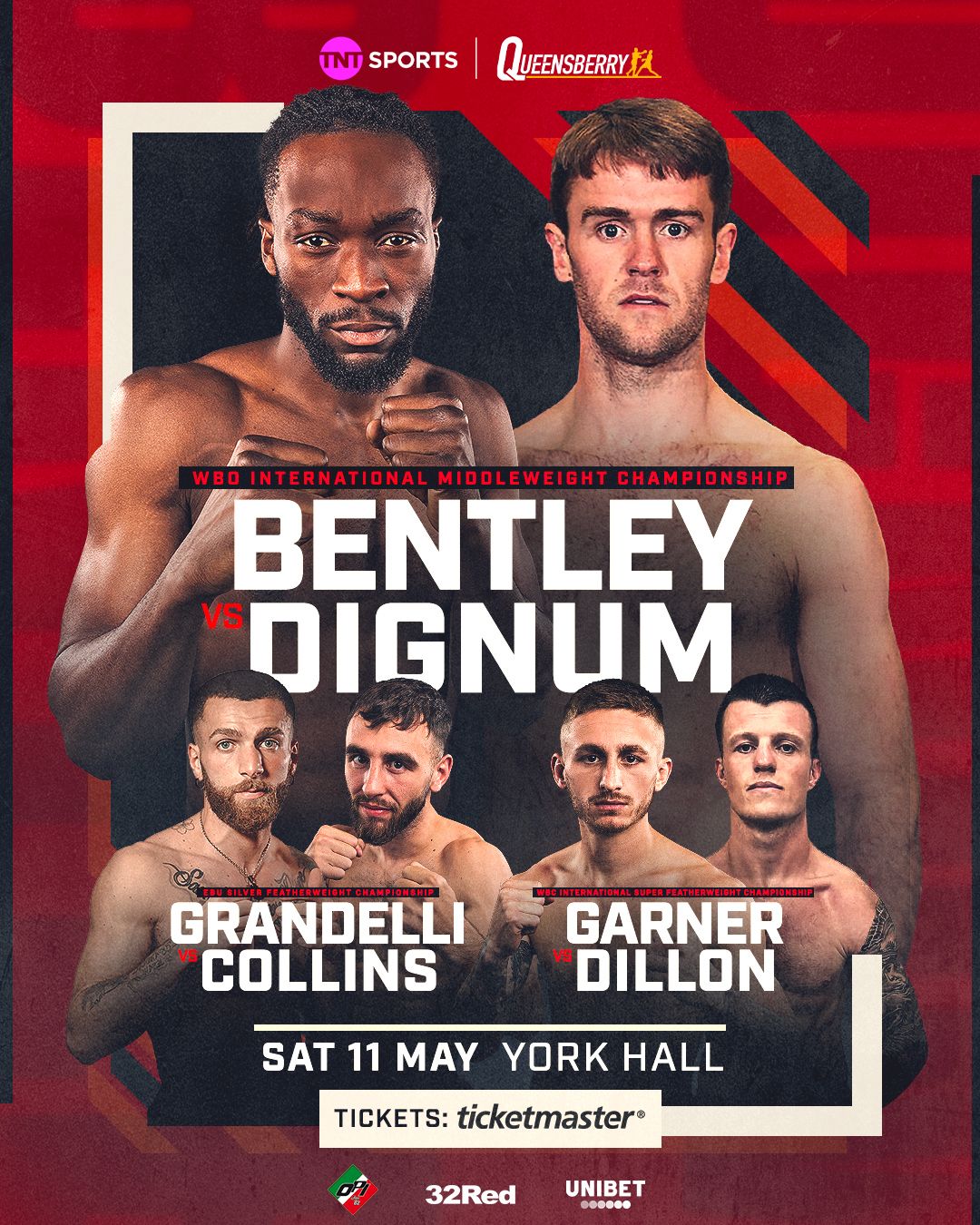 MIDDLEWEIGHT CRACKER BOOKED FOR MAY 11