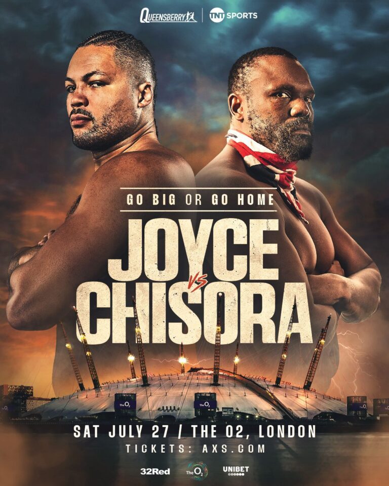 O2 UPDATE - FIVE TITLE FIGHTS ON JULY 27