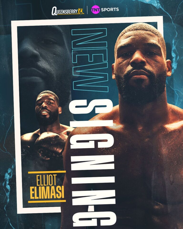 ELLIOT ELIMASI TEAMS UP WITH QUEENSBERRY