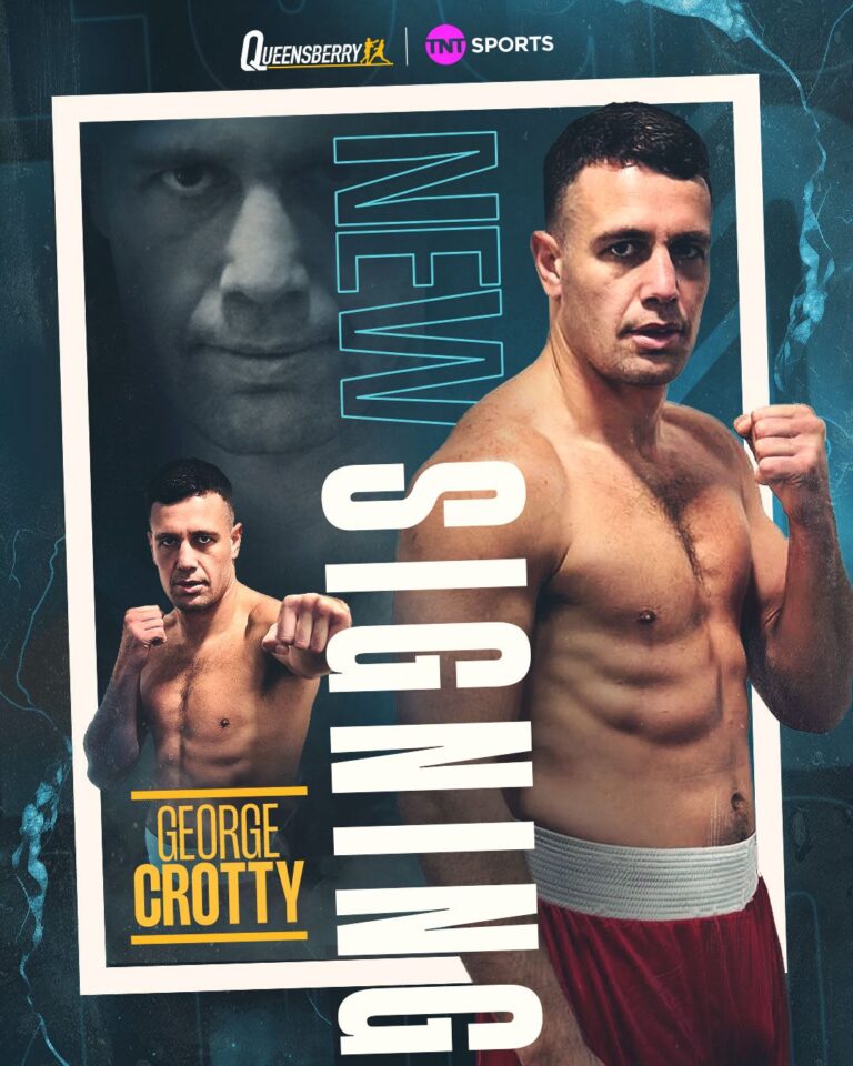 CROTTY JOINS THE QUEENSBERRY REGIMENT