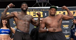 Wilder vs Ortiz Weigh-in