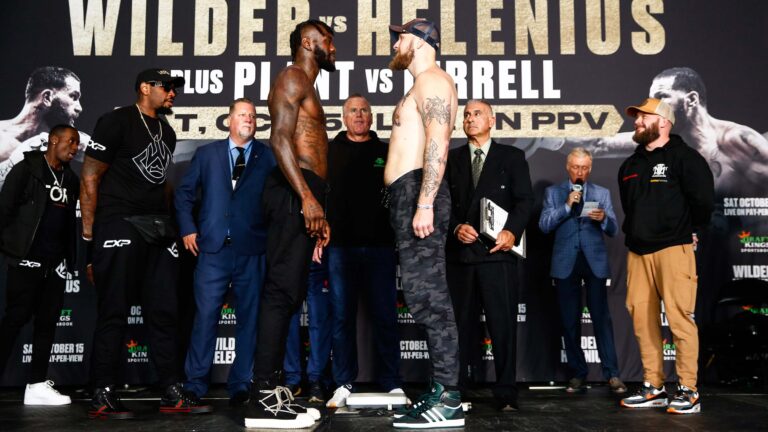 Deontay Wilder vs. Robert Helenius: Bombs Away!