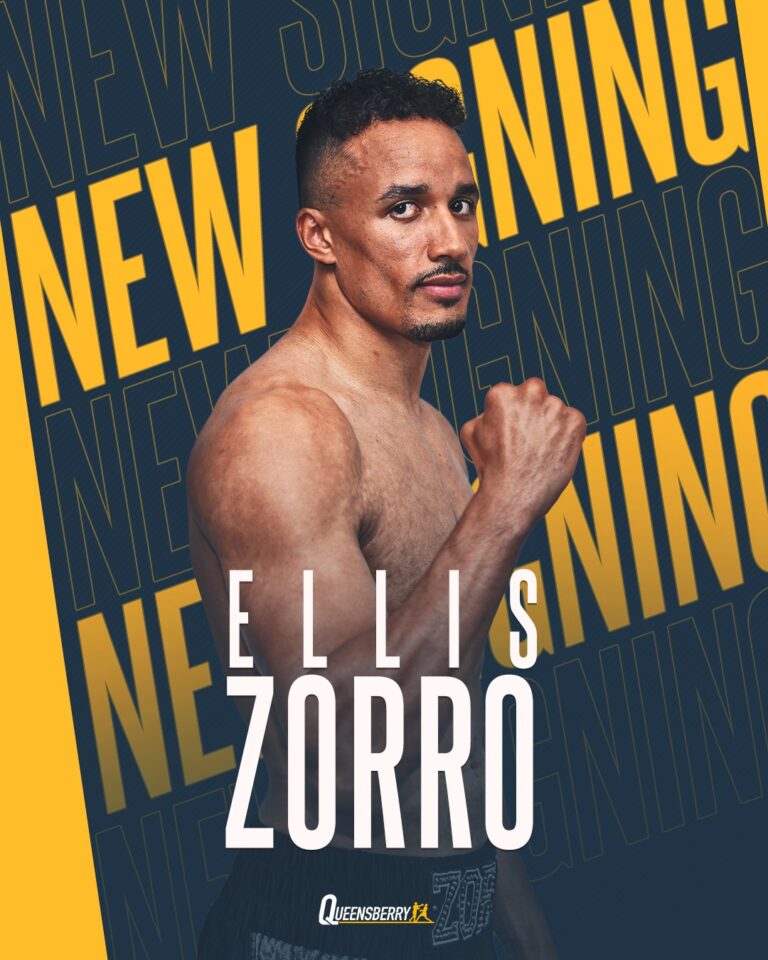 ELLIS ZORRO SIGNS FOR QUEENSBERRY