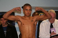  Boxing Weigh in Photos: Carl Johanneson   Femi Fehintola