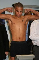  Boxing Weigh in Photos: Carl Johanneson   Femi Fehintola