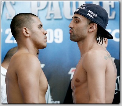  DiazMalignaggiWeighIn11 Boxing Preview: Juan Diaz vs. Paulie Malignaggi
