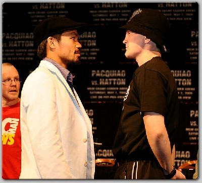  HattonPacquiaoFinalLVPC22 Boxing Perspective: Can Hatton Overcome The Odds To Defeat Pacquiao?