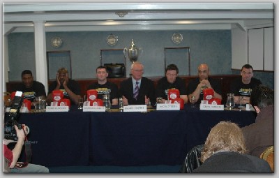  HearnprizefighterCrew1 Cruiserweight Prizefighter Press Conference Livened Up By Ex Boxing Champion Bruce Scott