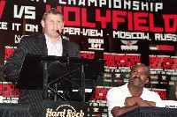 Boxing Press Conference: Sultan Ibragimov   Evander Holyfield