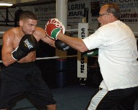  ManfredovsSakioBika1 Boxing Workout: Peter Manfredo   Sakio Bika