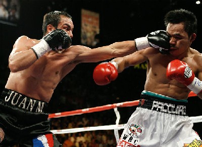  MarquezPacquiao1 Boxing Result: Manny Pacquiao vs. Juan Manuel Marquez II