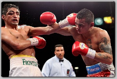  MoralesMaidanafight1 Boxing Result: Marcos Maidana Defeats Erik Morales In A War