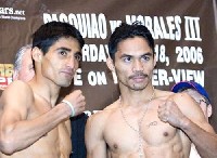  Pacquiao Morales1 Boxing Weigh in Photos: Eric Morales   Manny Pacquiao