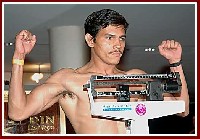  Ramiro Rivera Boxing Weigh in: The Contender