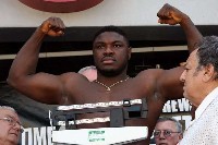  Sam Peter Boxing Weigh in: James Toney   Sam Peter